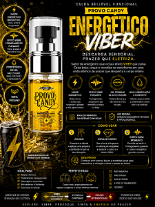 CALDA BEIJÁVEL PROVO CANDY ENERGETICO VIBER 30G PROVOKE-ME