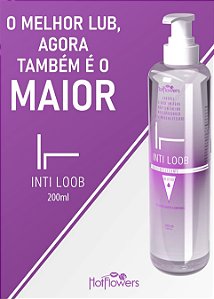 GEL DESLIZANTE CORPORAL INTI LOOB NEUTRO 200ML HOT FLOWERS