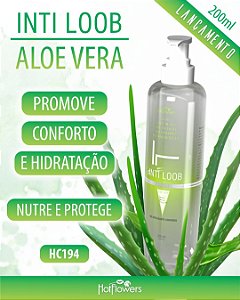 GEL DESLIZANTE CORPORAL INTI LOOB ALOE VERA 200ML HOT FLOWERS