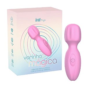 VIBRADOR VARINHA MÁGICA ROSA INTT TOYS