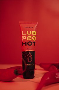 GEL LUBRIFICANTE PREMIUM HOT 60ML LUBPRO FEITIÇOS