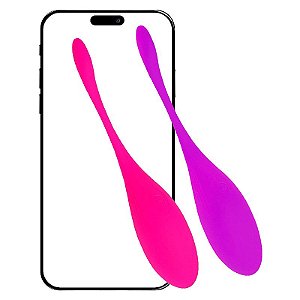 VIBRADOR BULLET SILICONE MACIO CONTROLE À DISTÂNCIA VIA APP SI