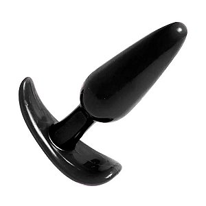 PLUG ANAL DE SILICONE COM BASE 11X2,8CM