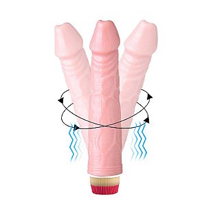 PÊNIS REALISTICO COM VIBRADOR ROTATIVO SWING 22,5X4,3CM SI