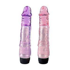 PÊNIS REALISTICO COM VIBRO EM JELLY 20,0 X 4,0 SI