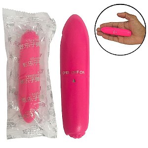 MINI VIBRADOR SIMPLES PONTO G ABS LISO