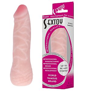 PÊNIS REALISTICO CYBERSKIN COM VERTEBRA SEXTOY BAILE