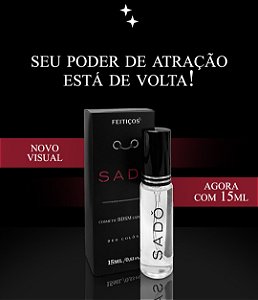 PERFUME AFRODISÍACO DEO COLÔNIA SADÔ 15ML FEITIÇOS