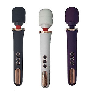 VIBRADOR VARINHA MÁGICA RECARREGÁVEL MANFLY SI