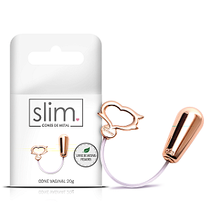 CONE VAGINAL EM METAL POMPOAR SLIM 20G SEXY FANTASY