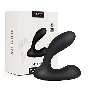 VIBRADOR E MASSAGEADOR DE PRÓSTATA INTERATIVO POR APP VICK NEO SVAKOM