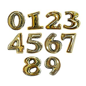 NUMEROS DOURADOS PARA PERSONALIZAR CALCINHA ABS