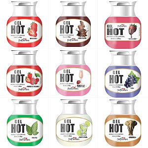 GEL HOT TÉRMICO ESQUENTA COMESTÍVEL 35ML HOT FLOWERS