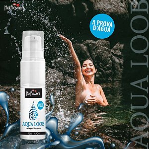 LUBRIFICANTE A PROVA D'AGUA AQUA LOOB 12ML HOT FLOWERS