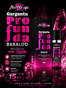 SPRAY GARGANTA PROFUNDA BABALOO 15ML PROVOKE-ME