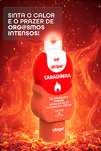 GEL ESTIMULANTE FEMININO TARADINHA STRIPER 8G INTT
