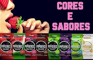 PRESERVATIVOS CORES E SABORES 3UN PRUDENCE