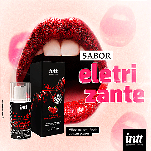 GEL EXCITANTE VIBRATION MORANGO 17G INTT