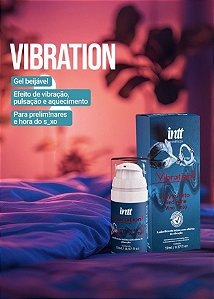 GEL EXCITANTE VIBRATION VINHO TINTO TONS 17ML INTT