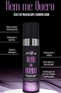 ÓLEO DE MASSAGEM E BANHO LUSH BEM ME QUERO 120ML PROVOKE-ME