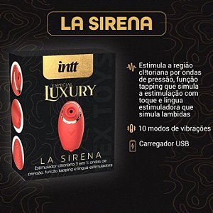 VIBRADOR 3 EM 1 LA SIRENA LUXURY INTT