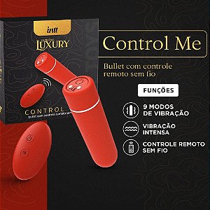 BULLET COM CONTROLE SEM FIO CONTROL ME LUXURY INTT