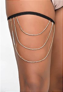 PERSEX LUXO COM CORRENTES DE STRASS