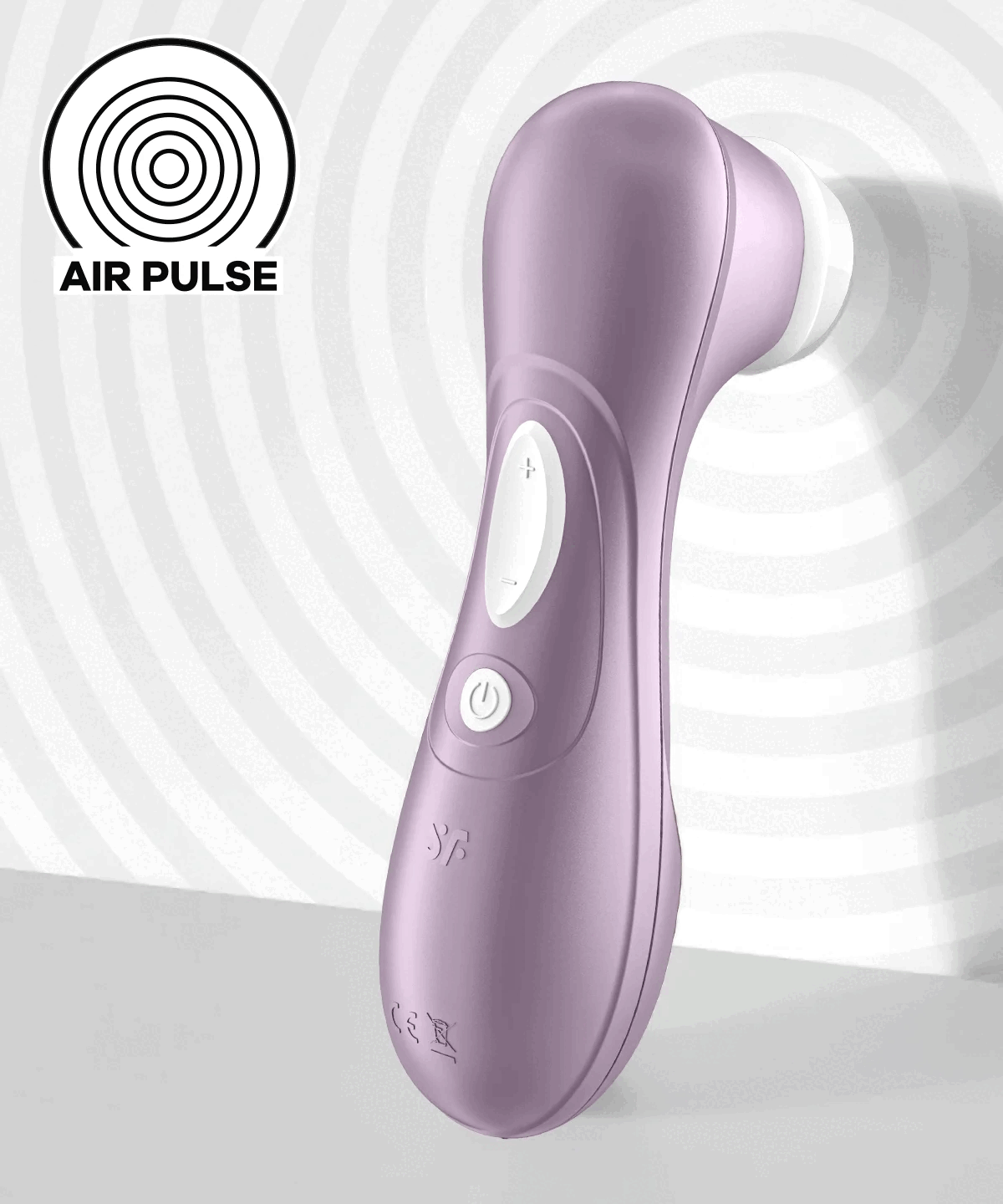 VIBRADOR COM 11 MODOS DE ONDAS DE PRESSÃO SATISFYER PRO 2 VIOLETA
