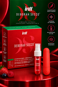 KIT COM CALDA PICANTE + VIBRADOR BULLET DEBORAH SECCO INTT