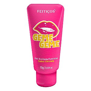 GEL EXCITANTE GEME GEME ESQUENTA ESFRIA E VIBRA 15G FEITIÇOS