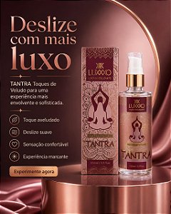 LOÇÃO DESLIZANTE TANTRA TOQUES DE VELUDO 110ML LUXXXO