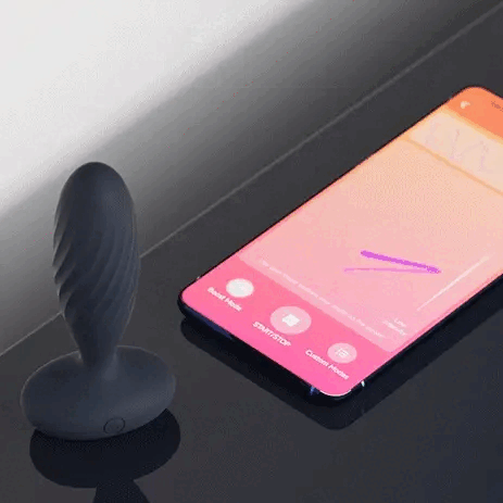 PLUG ANAL COM CONTROLE E APP JORDAN SVAKOM