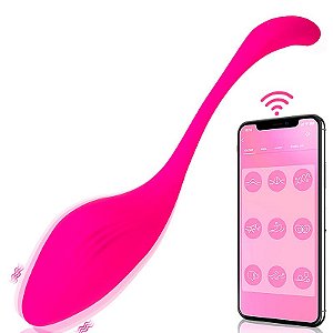 VIBRADOR BULLET SILICONE MACIO 2 CONTROLE À DISTÂNCIA VIA APP SI