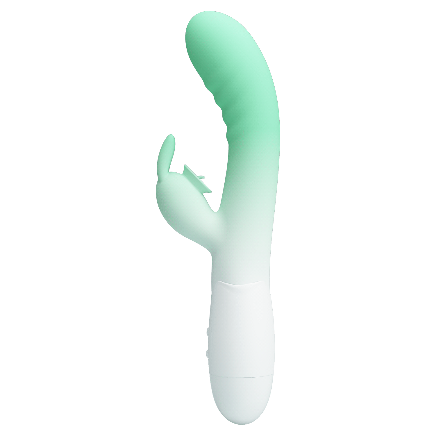VIBRADOR DE PONTO G E CLITÓRIS CERBERUS VERDE PRETTY LOVE