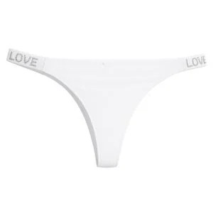 CALCINHA FIO DENTAL STRASS LOVE E CORTE A LASER E LISA
