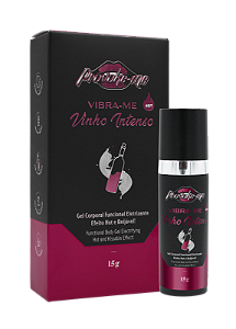 GEL ELETRIZANTE BEIJÁVEL VIBRA-ME VINHO INTENSO HOT 15G PROVOKE-ME