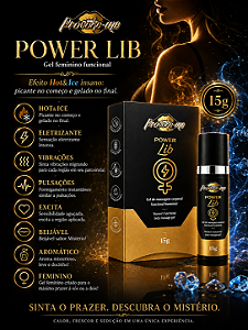 GEL EXCITANTE MULTIFUNCIONAL FEMININO POWER LIB 15G PROVOKE-ME
