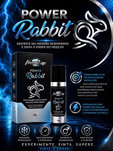 GEL POTENCIALIZADOR MASCULINO POWER RABBIT 15G PROVOKE-ME