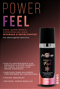 GEL ADSTRINGENTE BEIJÁVEL POWER FEEL 15G PROVOKE-ME