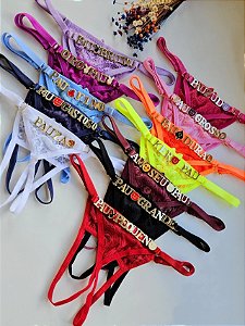 CALCINHA PERSONALIZAVÉL SECRETARIA EM RENDA