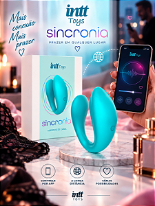 VIBRADOR DE CASAL POR APP SINCRONIA INTT