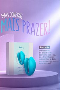 VIBRADOR DE CASAL POR APP SINCRONIA INTT