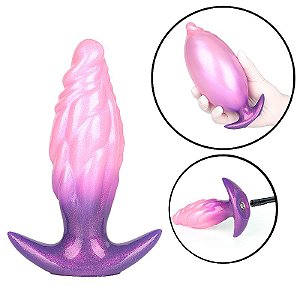 PLUG ANAL MONSTER SILICONE INFLÁVEL 10,8 X 4.0 SI