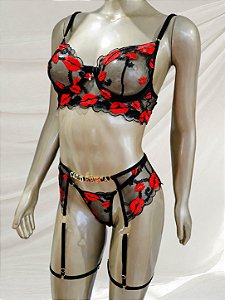 CONJUNTO PERSONALIZAVEL JOGADA DE MESTRE BOCÃO PRETO E VERMELHO