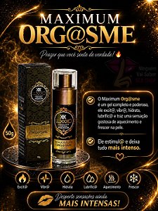 LUBRIFICANTE SUPER EXCITANTE MAXIMUM ORGASME LUXXXO