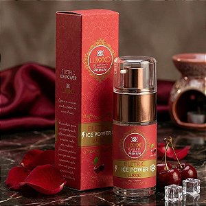 GEL EXCITANTE ELETRIZANTE ELETRIC ICE POWER CEREJA 30G LUXXXO