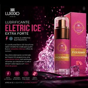 GEL EXCITANTE ELETRIZANTE ELETRIC ICE POWER CHICLETE 30G LUXXXO