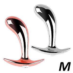 PLUG ANAL CURVO MEDIO METAL SI