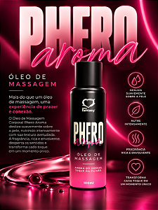 ÓLEO DE MASSAGEM PHERO FEMININO 100ML SEXY FANTASY