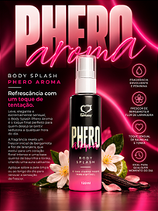 BODY SPLASH PHERO FEMININO 120ML SEXY FANTASY